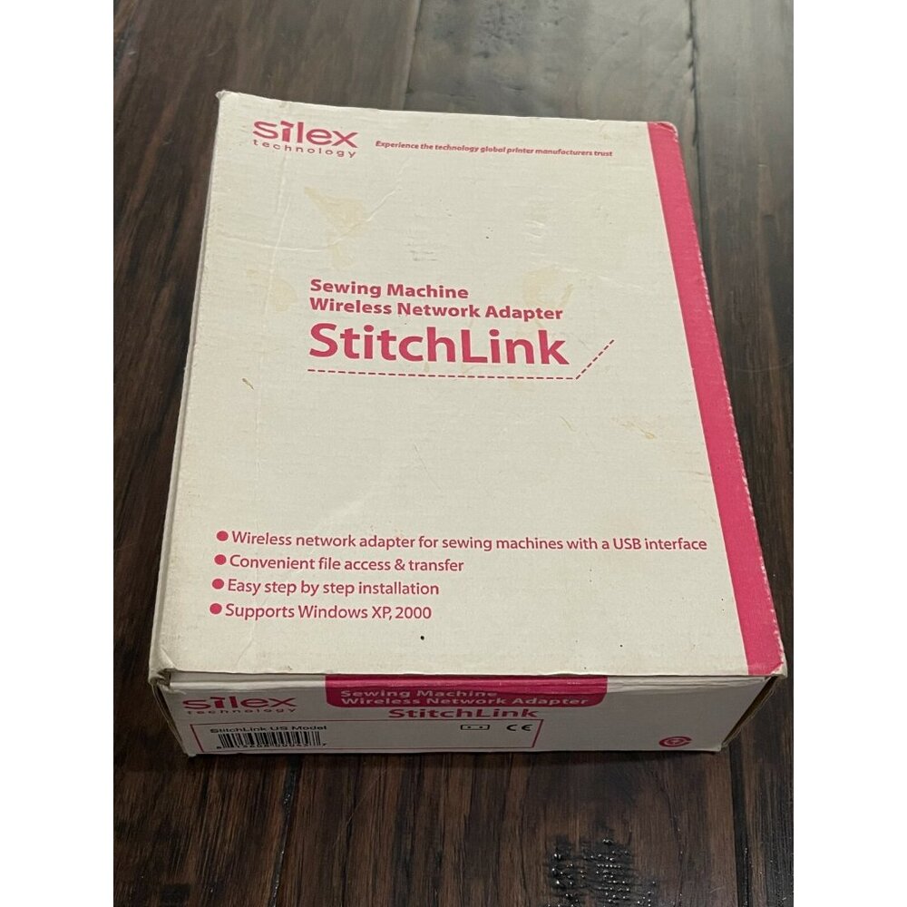 Silex StitchLink Sewing Machine Wireless Network Adapter Windows XP 2000 US